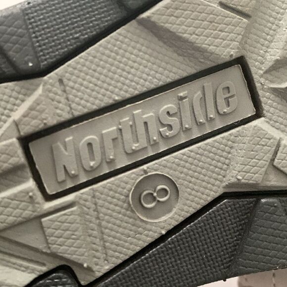 NWT Northside Lightweight Flexible Water Resistant Gray Pink Sandals Size 8 - Picture 12 of 12